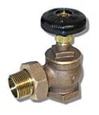 1" Radiator BARV Angle Valve (FIP x Male Union) BARV Part# BARV-1000