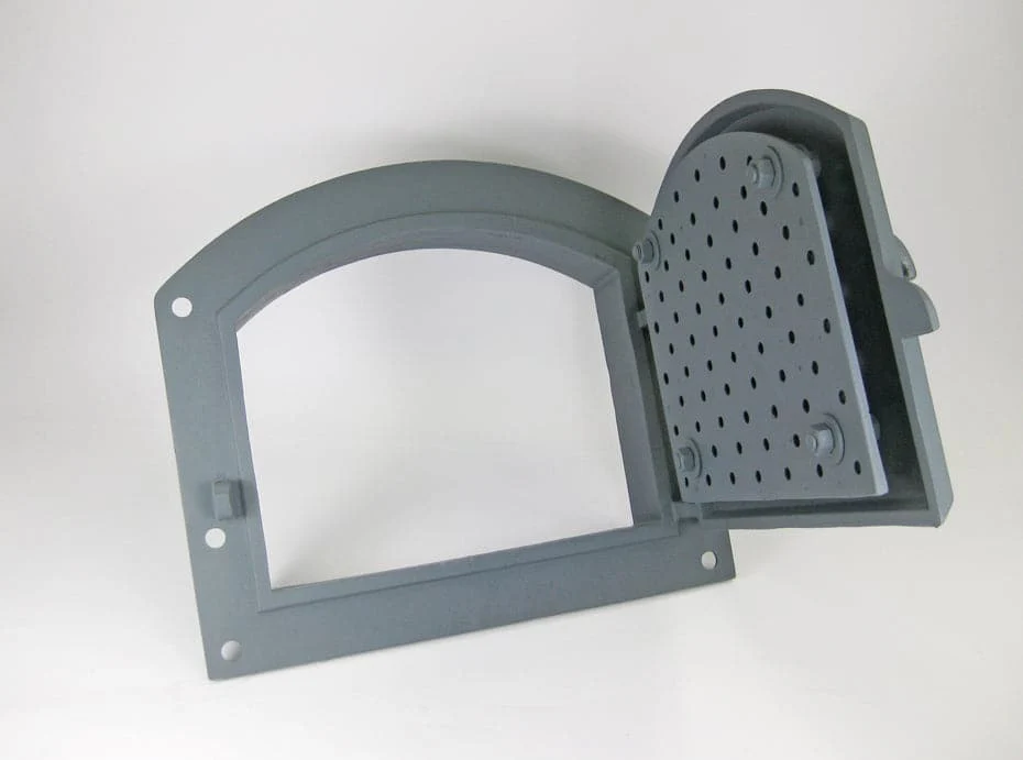 12-1/2" X 15" Fire Feed Door Assembly, Cast Iron- PD1215A - Image 2