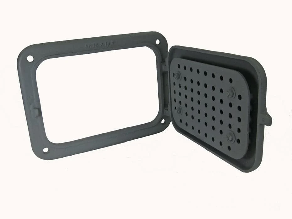 12" X 18" Fire Feed Door Assembly, Cast Iron- PD1218R - Image 2