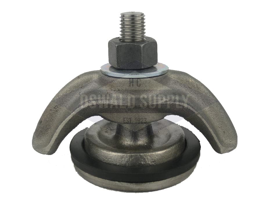 3-1/2 X 4-1/2, Forged Steel, Elliptical, Curved 51R. Handhole Assembly, Less Ring. - Image 2
