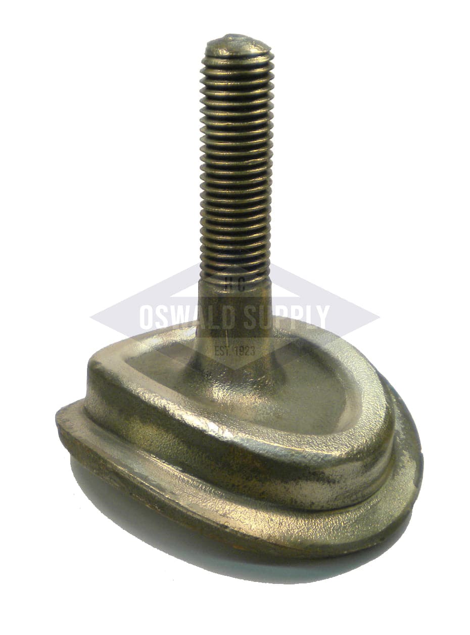 3-1/2 X 4-1/2, Forged Steel, Elliptical, Curved 51R. Handhole Plate Only
