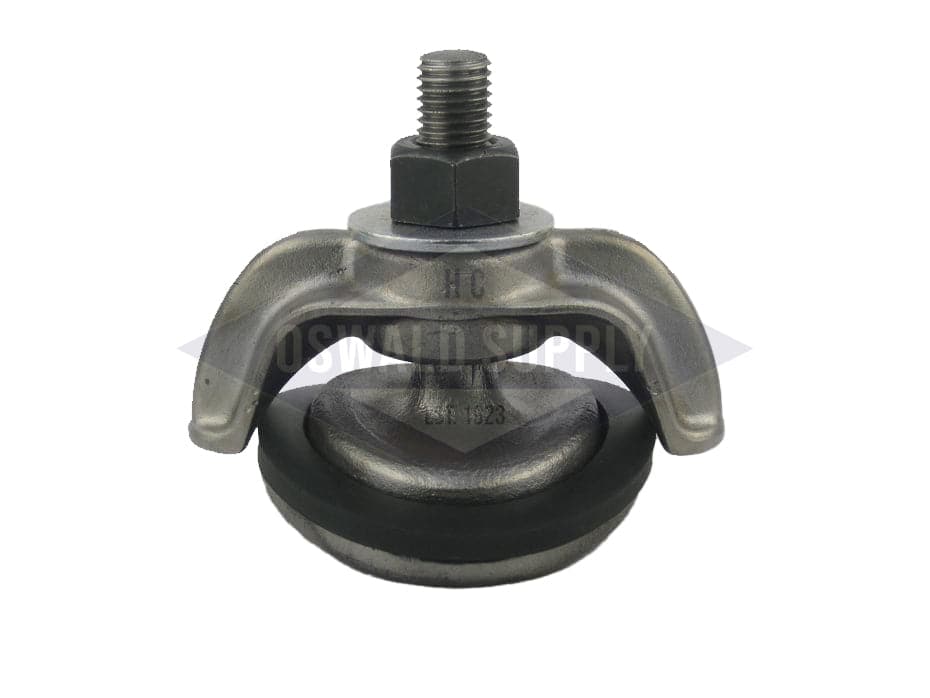 3 x 4, Forged Steel, Elliptical, Curved 42R Handhole Assembly, Less Ring.