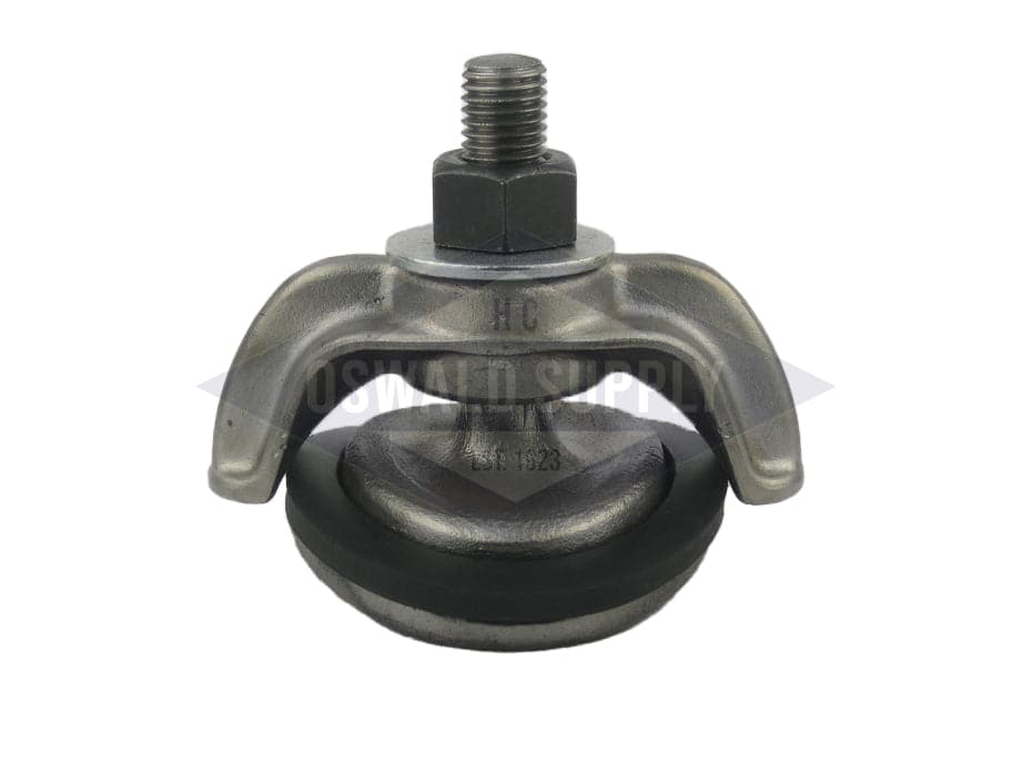 3 x 4, Forged Steel, Integral Bolt, Elliptical, Curved 14R. Handhole Assembly less Ring, 10-15 Horse Power