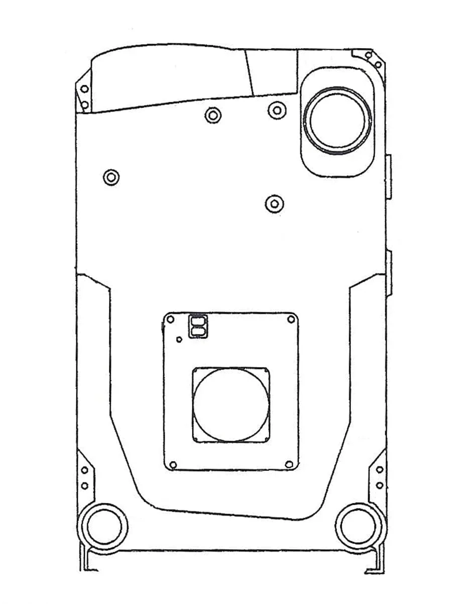 SMITH PART #01-3700 BACK SECTION for 28A/RTS/HE Series