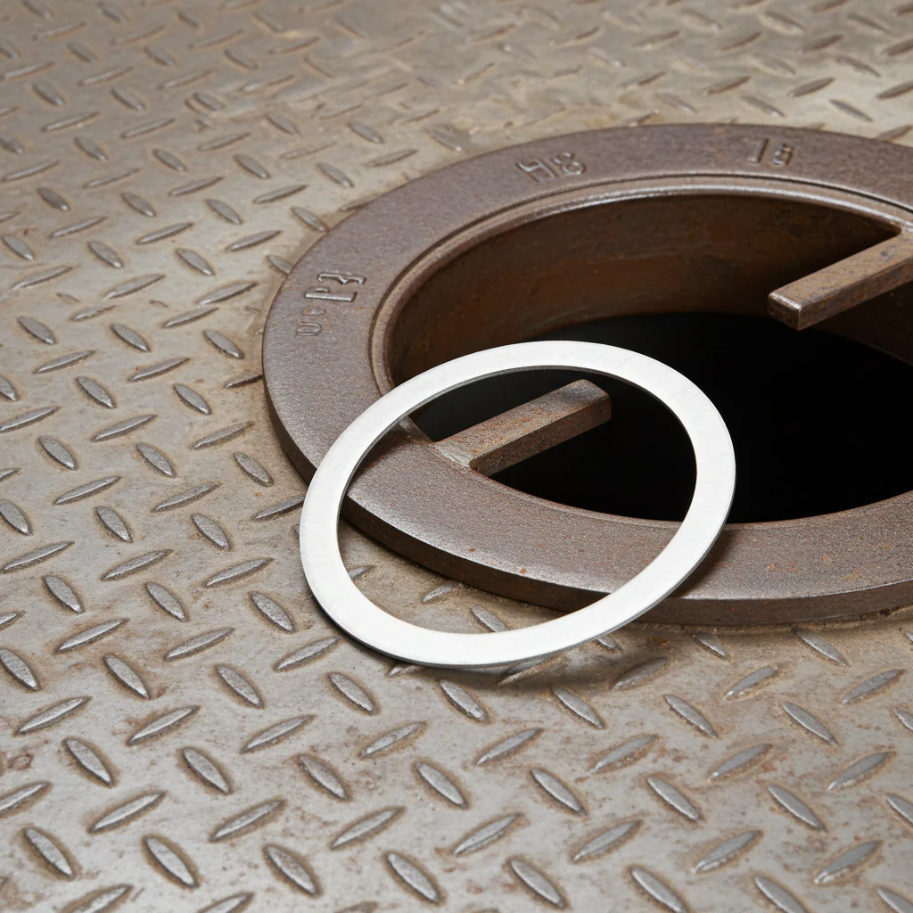 (MGF01) Boiler Handhole Gasket, Elliptical, Flexitallic 0-999, 3" X 4" X 5/16" X .175 - Image 2