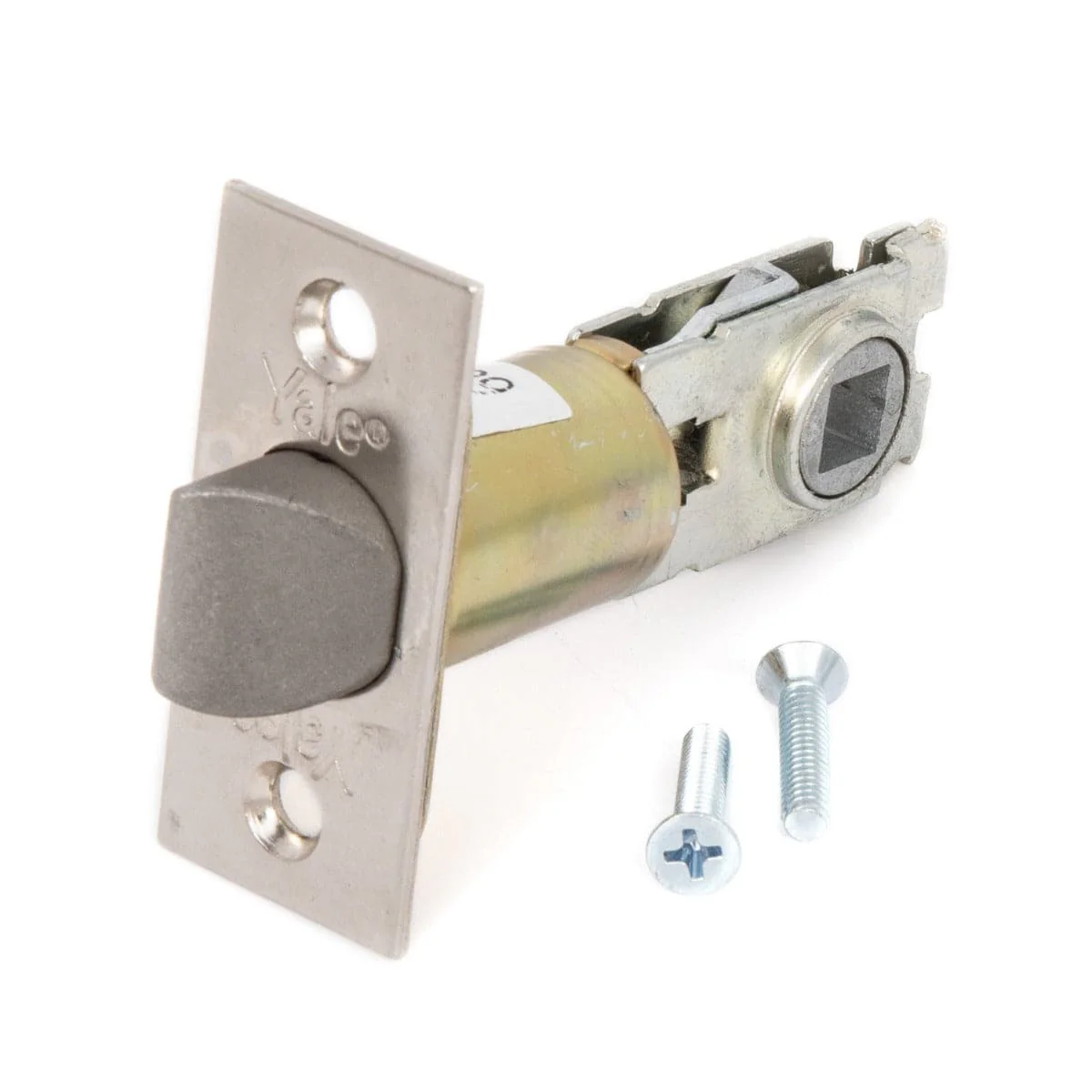 T Handle and Latch Set, Chrome Locking with Square Spindle, Square Type Latch, with Keys and Hardware for Trash Chute and Linen Chute Doors - Free Ground Shipping - Image 5
