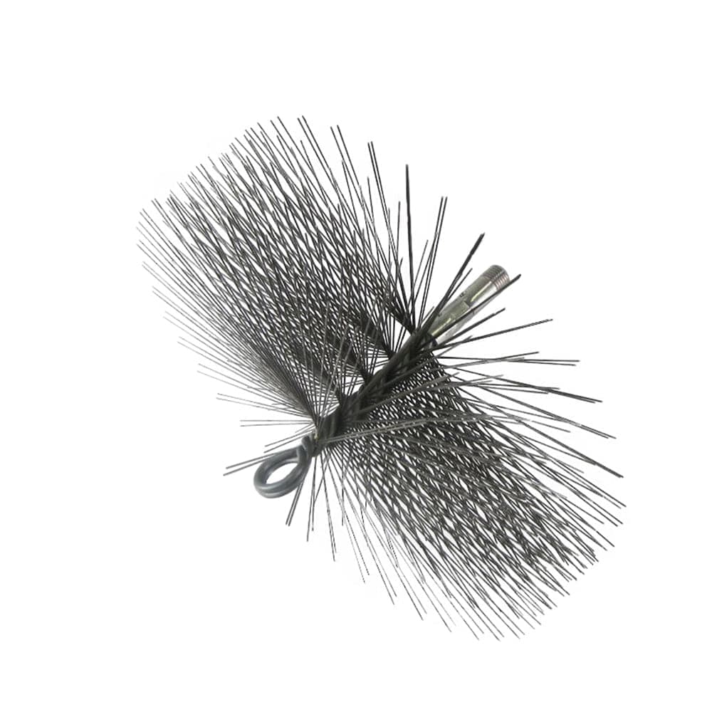 Chimney Brush with Loop, Round, 8" Diameter, Steel