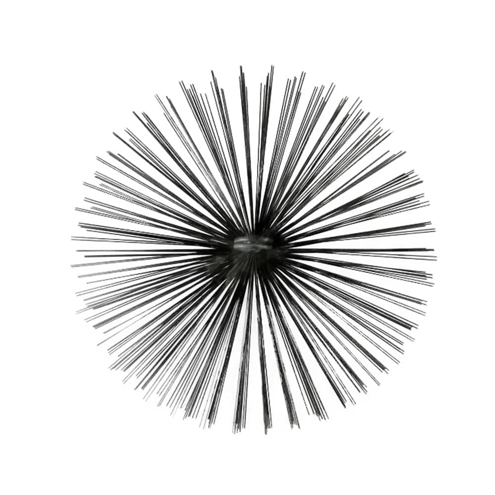 Chimney Brush with Loop, Round, 8" Diameter, Steel - Image 2