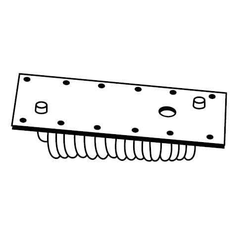 GALAXY-MALIBU- Slant Fin Boiler - T Coil - 8-3/4" X 15-1/2" - 12 BH _ (SF-X)