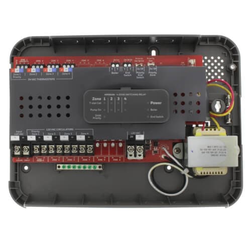 Honeywell #HPSR104, Hydronic Four Zone Switching Relay - Image 3