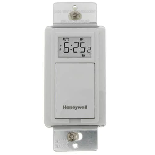 Honeywell #PLS730B1003, EconoSwitch Weekly/Daily Programmable Wall Switch (White)