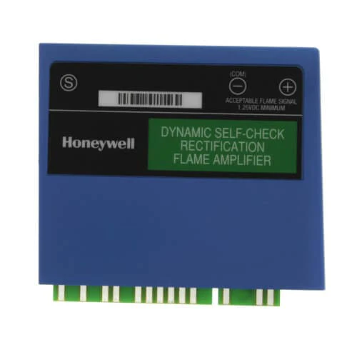 Honeywell #R7847A1033, Flame Amplifier used w/7800 Series Relay Modules (FFRT 2.0 sec or 3.0 sec)
