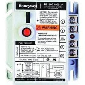 Honeywell #R8184G4009, 120V OIL PRIMARY 45SEC SFTY SW