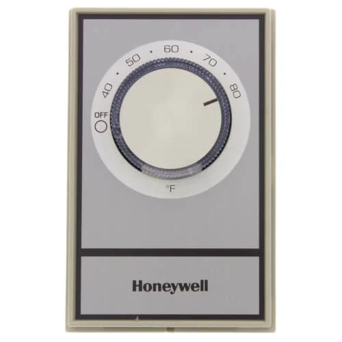 Honeywell #T498B1553, T498 Beige Electric Heat Thermostat, w/ Pos Off