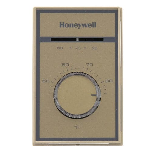 Honeywell #T651A3018, Medium Duty Line Voltage Thermostat, 44-86F