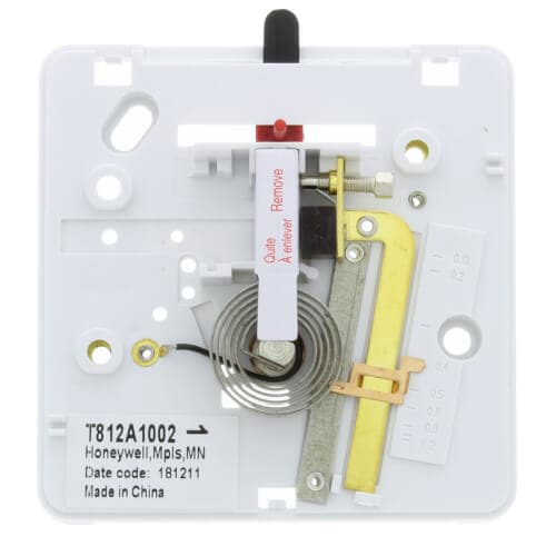 Honeywell #T812A1002, T812, Heat Only, Square Thermostat - Image 3
