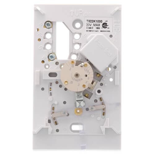 Honeywell #T822K1000, Mercury Free T822, Heat Only, Vertical Thermostat, w/ Heat/Off Switch - Image 3