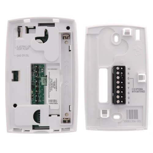 Honeywell #TH1110DV1009, PRO 1000 Non-Programmable, 1H/1C, Vertical Thermostat - Image 3