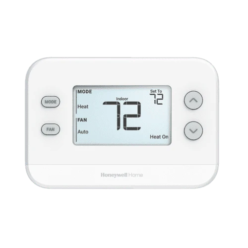 Honeywell #TH1110U4000, E1 Pro Non-Programmable Thermostat (1H/1C)