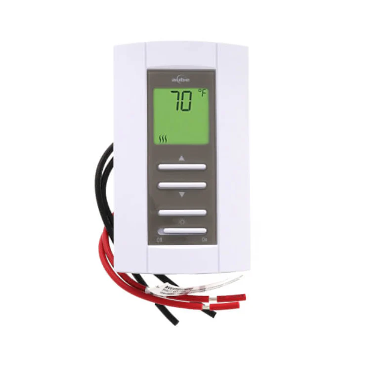 Honeywell #TH114-A-240D-B, Non-Programmable Line Volt Thermostat for Electric Heating (DPST)