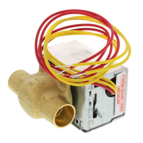 Honeywell #V8043E1061, 3/4" Sweat Connection Zone Valve, normally closed, 8 Cv (24v) - Image 2