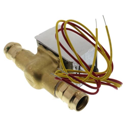 Honeywell #V8043E1412, 3/4" Viega Propress Connection Zone Valve w/ End Switch - Image 2