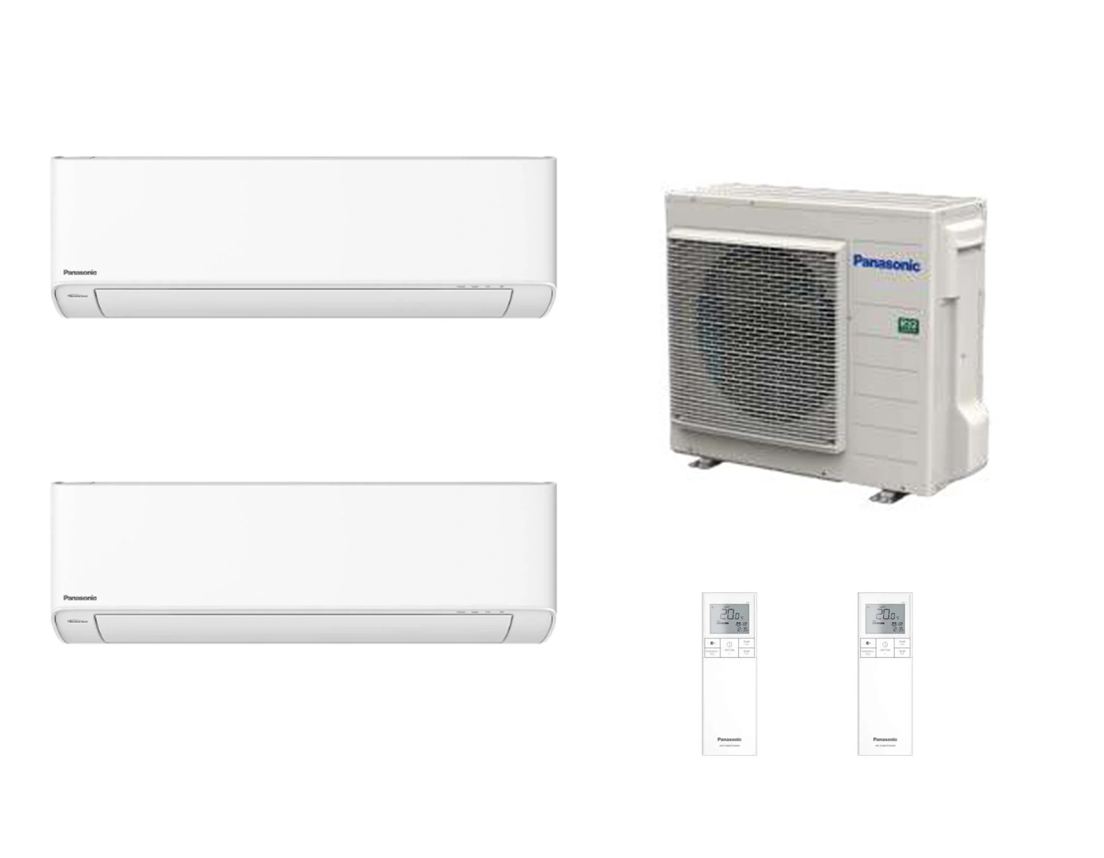 Panasonic ClimaPure XZ Series With nanoe-X virus bacteria suppression feature - 2 Zone - 18k BTU