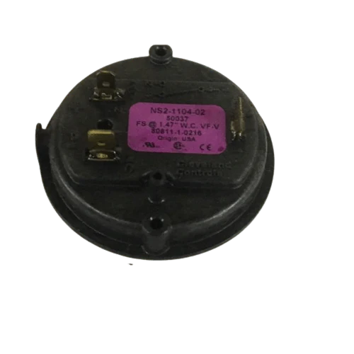 Peerless Boiler Repair Part #50037 - Switch Cleveland Ns2-1104-02, 1.47 Set Pt Purple De-03-05 - Image 2