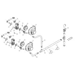 Peerless Boiler Repair Part #54602 - Nozzle Gvl Mbc-Wnd 1000 12 Mm, Dungs 250-520
