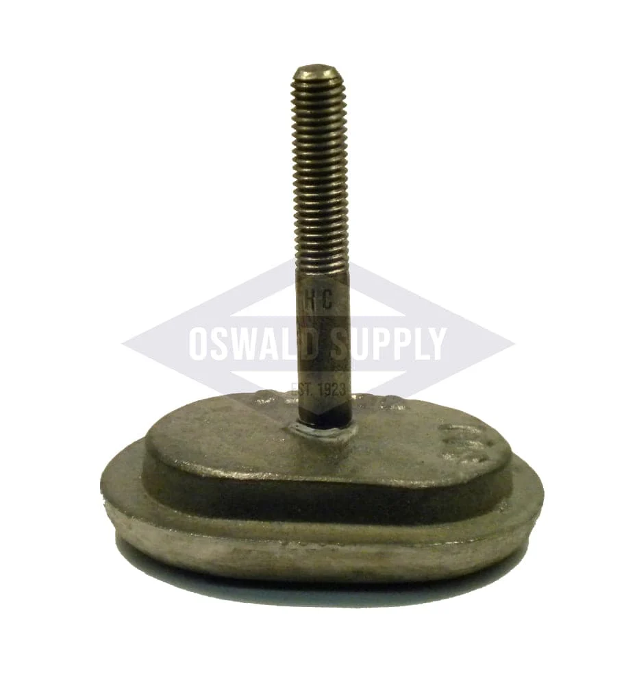 (PHH4666) Boiler Handhole Plate Only. 3 X 4-1/2, Obround, Curved "66-72", Cast Iron - Image 3