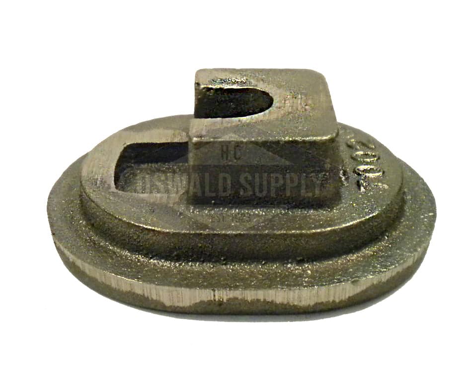(PHH7002) 3 X 4, Obround, Cast Iron, Loose Bolt, Flat, "7002/PHH39" Handhole Plate Only. - Image 2