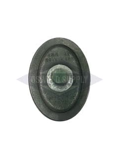 (PHHJ3F) Johnston Boiler Handhole Plate Only. 3 1/4 x 5 Elliptical, Steel, Solid Bolt, Flat - Image 2