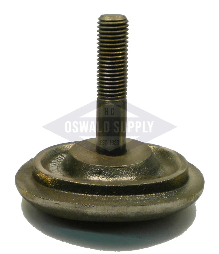 (PHHPM202A) O&S Powermaster Boiler Handhole Plate Only. 3-1/2 X 4-1/2, Elliptical, Cast Iron, Curved, Solid Bolt, "SGE5300202A" - Image 3
