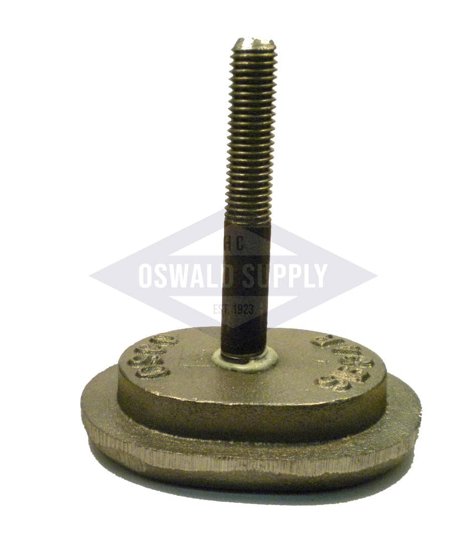 (PHHSB34R) 3 X 4, Obround, Cast Iron, Solid Bolt, Flat, "SB34R". Handhole Plate Only Only. - Image 3