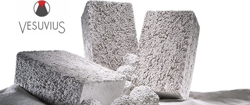 Vesuvius Plastic Refractory Monolithic Insulating Refractory 2900 Degree F