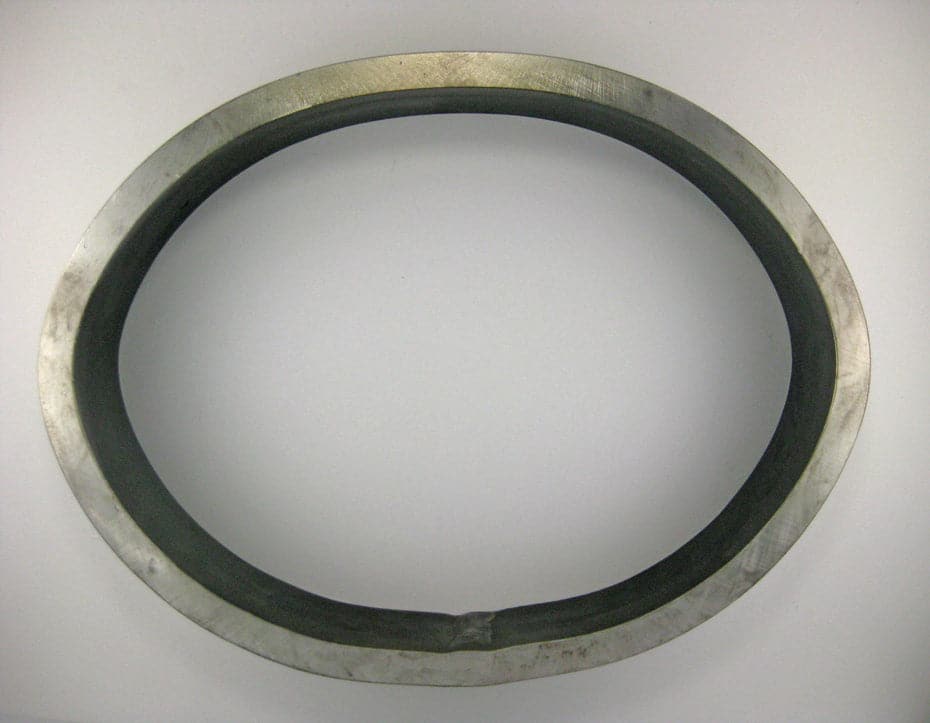 (PM7R) 12 x16 x 3/4 x 3, Elliptical, Manhole Weld Ring, SA675-70 - Image 2