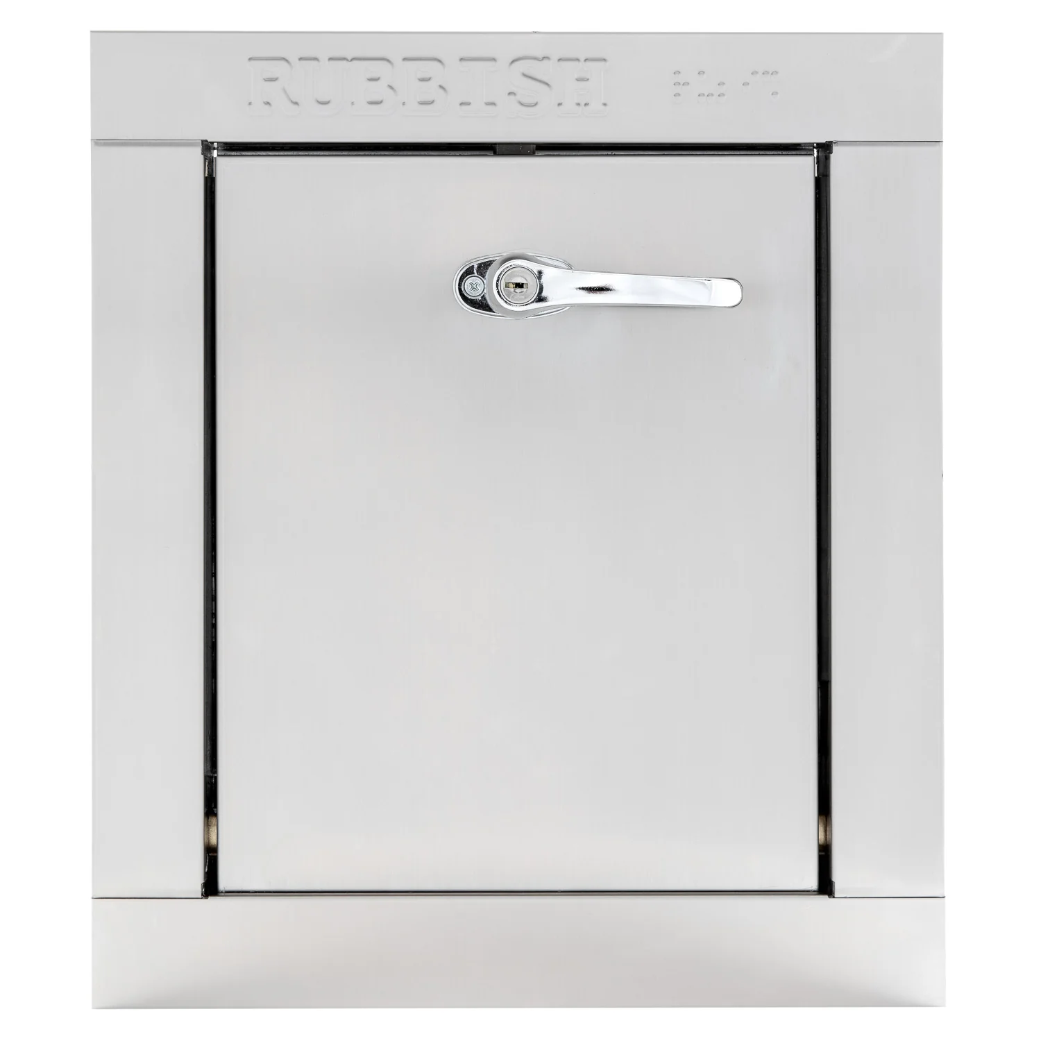 Replacement Stainless Steel Trash Chute Door - Bottom Hinged - ADA Compliant - Rubbish