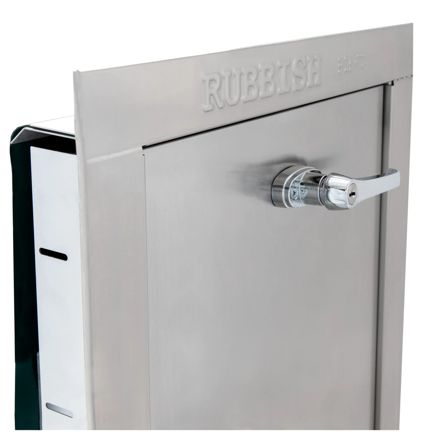 Replacement Stainless Steel Trash Chute Door - Bottom Hinged - ADA Compliant - Rubbish - Image 10