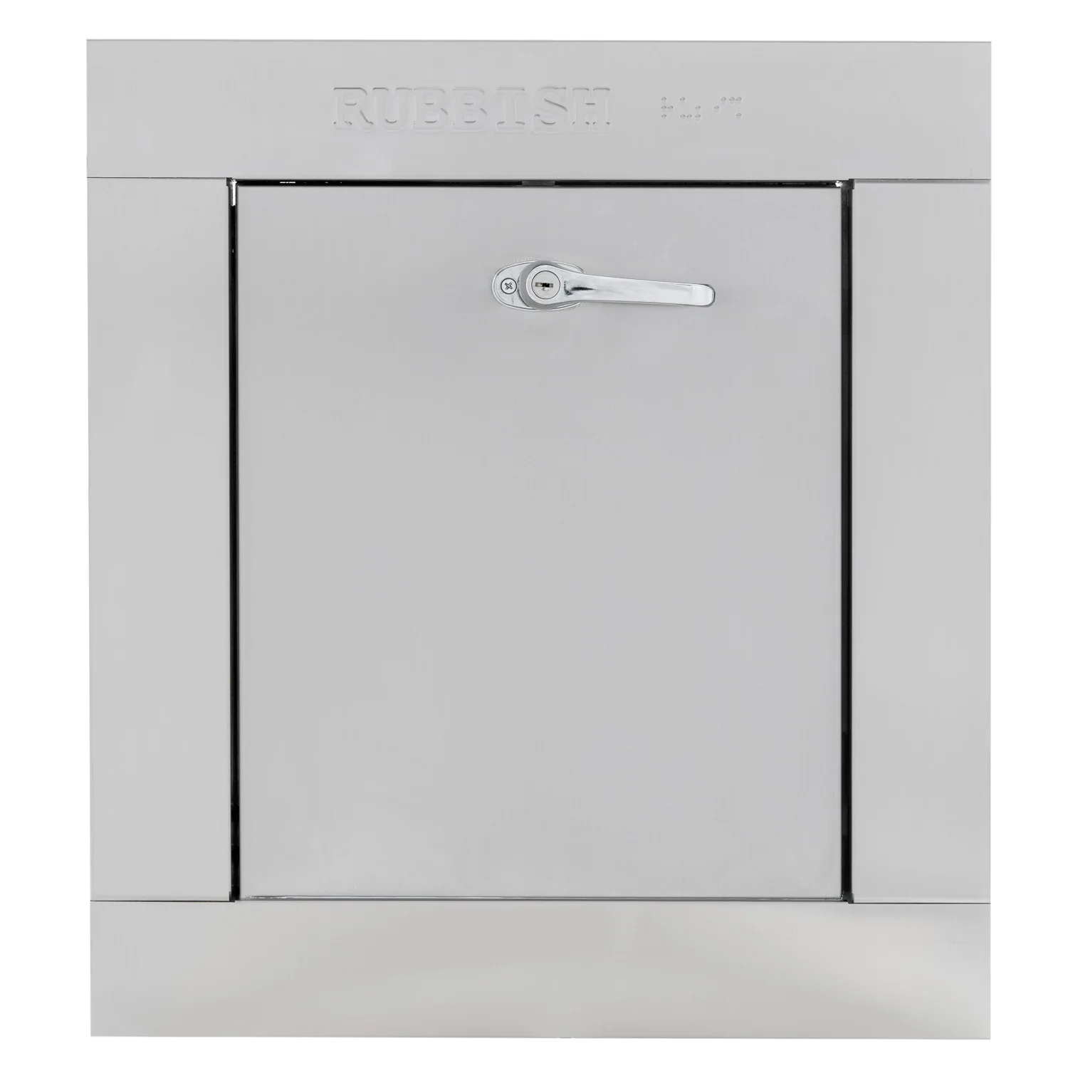 Replacement Stainless Steel Trash Chute Door - Bottom Hinged - ADA Compliant - Rubbish - Image 17