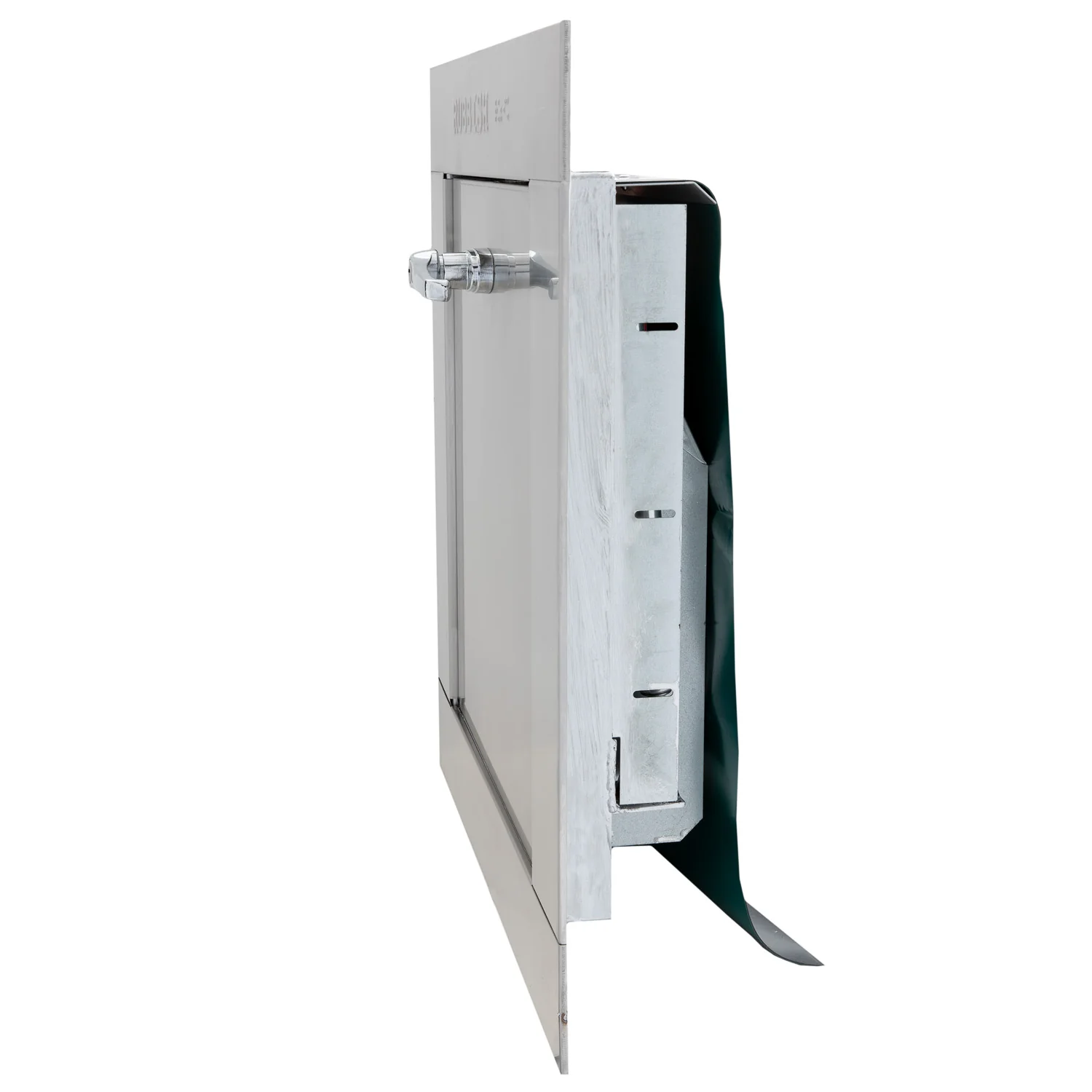 Replacement Stainless Steel Trash Chute Door - Bottom Hinged - ADA Compliant - Rubbish - Image 19
