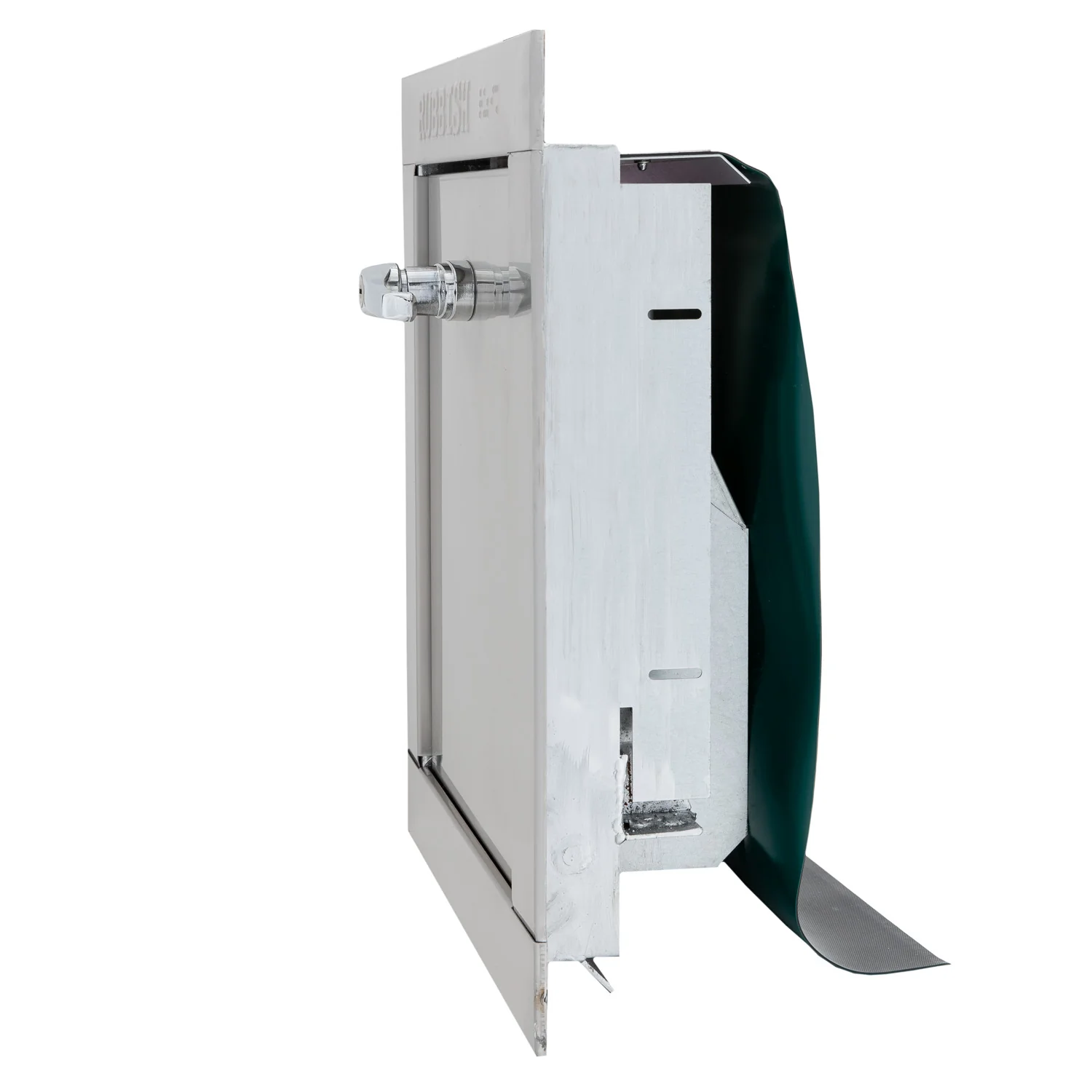 Replacement Stainless Steel Trash Chute Door - Bottom Hinged - ADA Compliant - Rubbish - Image 3
