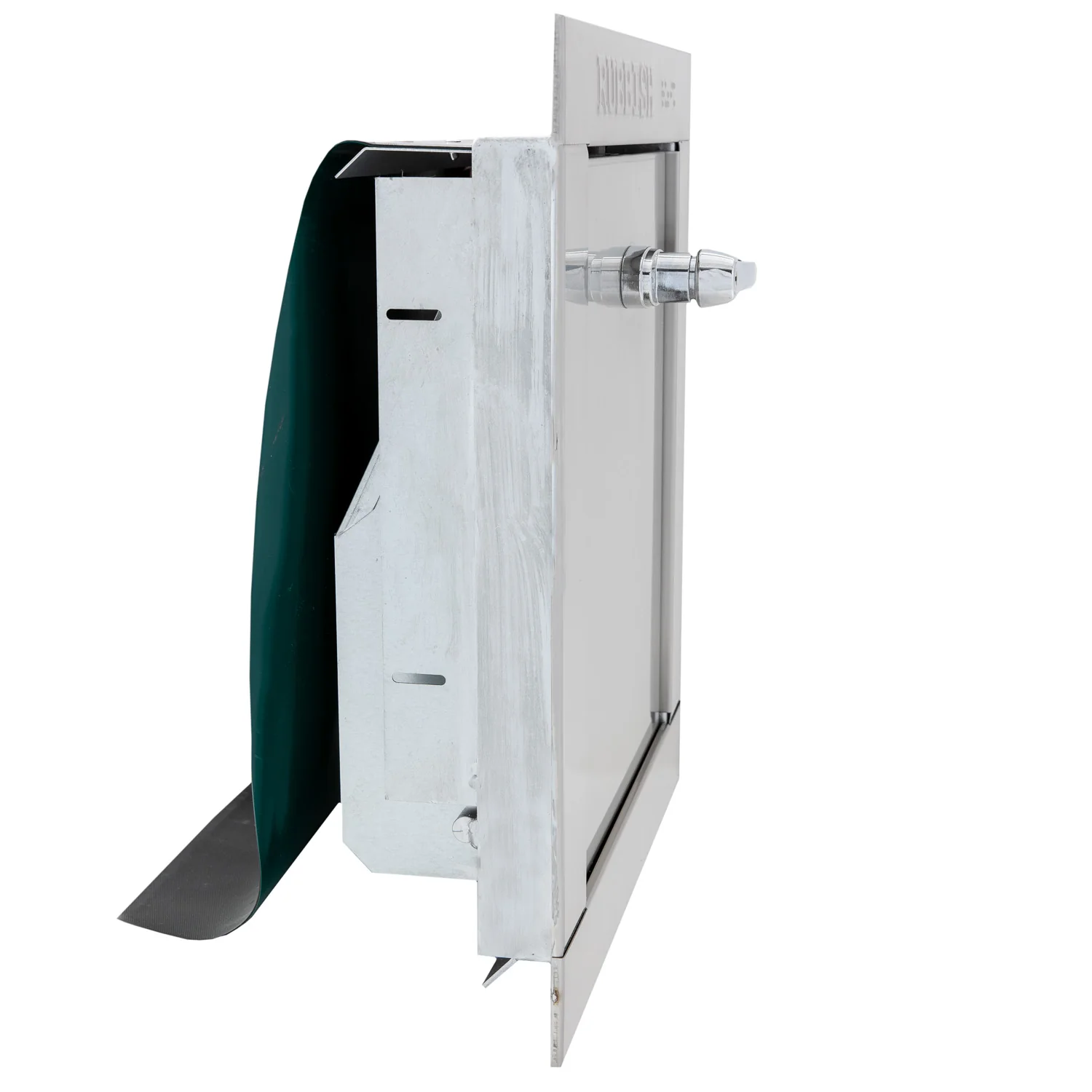 Replacement Stainless Steel Trash Chute Door - Bottom Hinged - ADA Compliant - Rubbish - Image 4