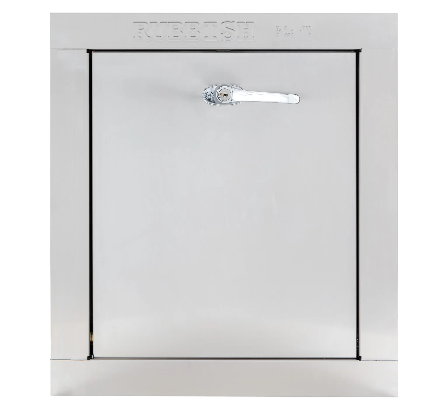 Replacement Stainless Steel Trash Chute Door - Bottom Hinged - ADA Compliant - Rubbish - Image 9