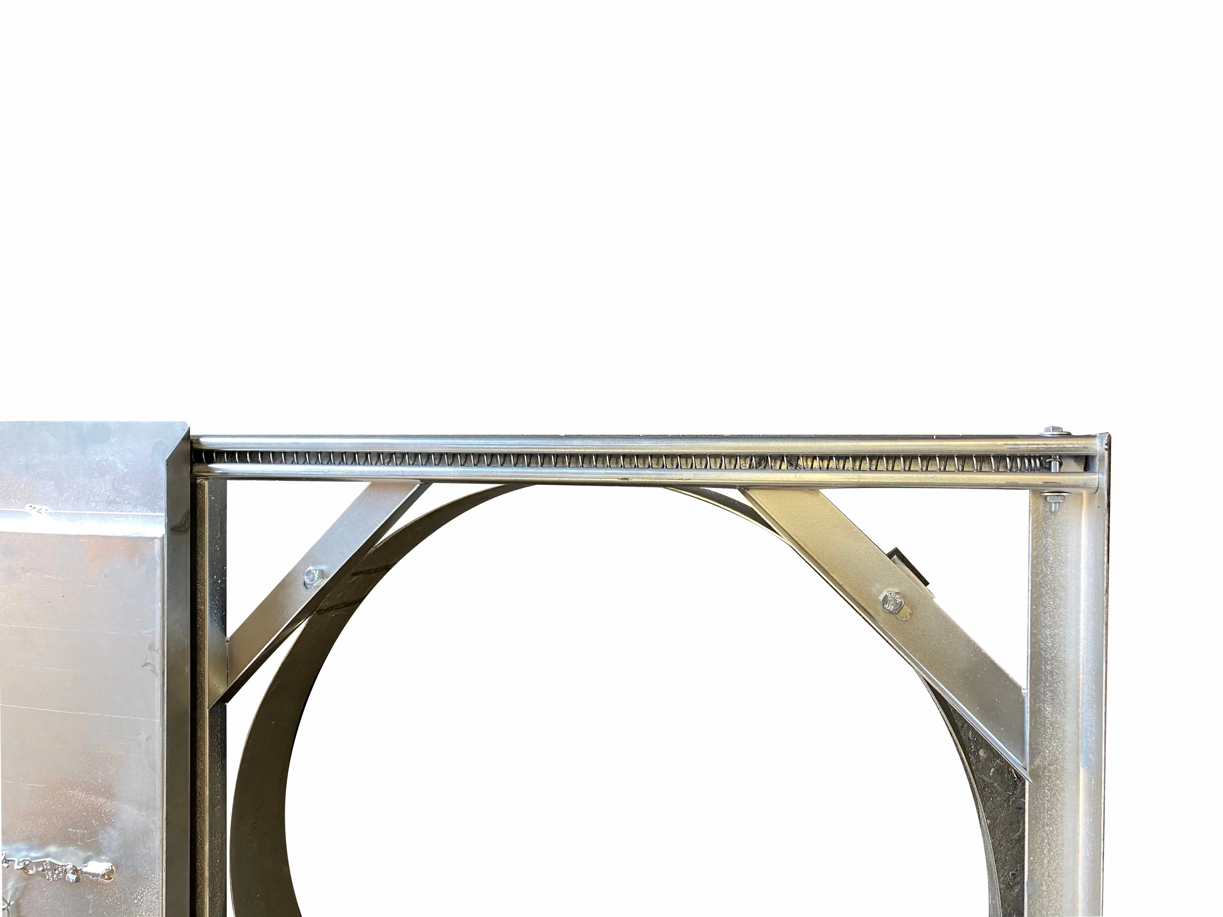 Trash Chute Discharge Door - Round 20" Diameter - Spring Loaded -Midland Style #HF820RS - Image 3
