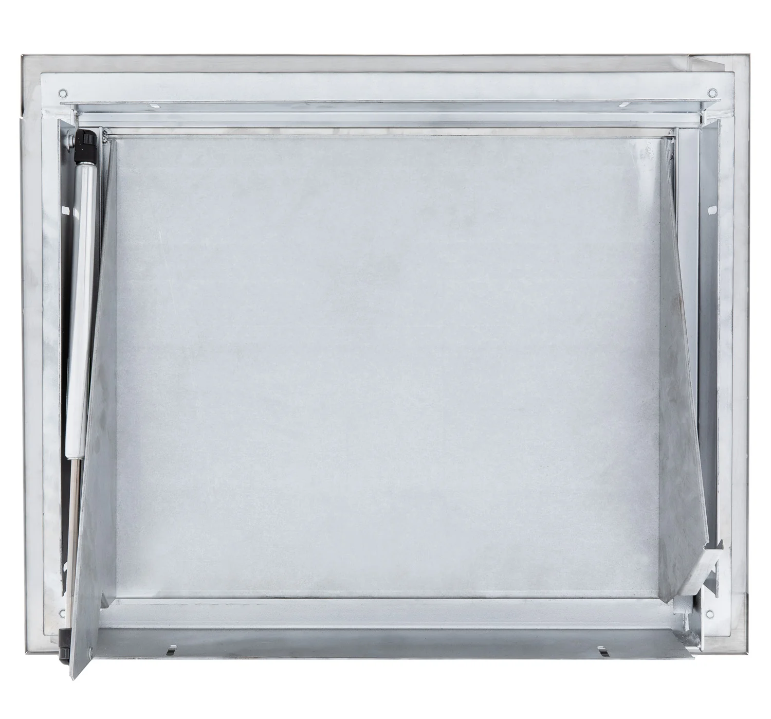 Universal Stainless Steel Trash Chute Door - Bottom Hinged - T Handle - Rubbish - Standard Trim - Image 31