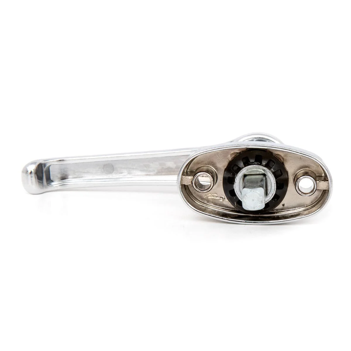 L Handle with lock and key, used with square type latch, ADA approved for Trash Chute and Linen Chute Doors - Free Ground Shipping - Image 3