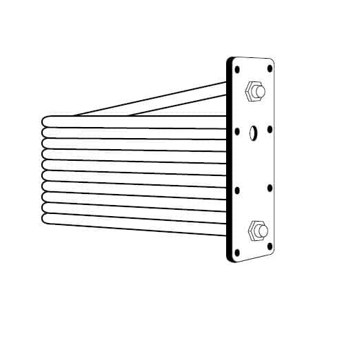 V9 STEAM, Burnham - T Coil - 5 X 12-1/4 - 8 BH (V9-X)