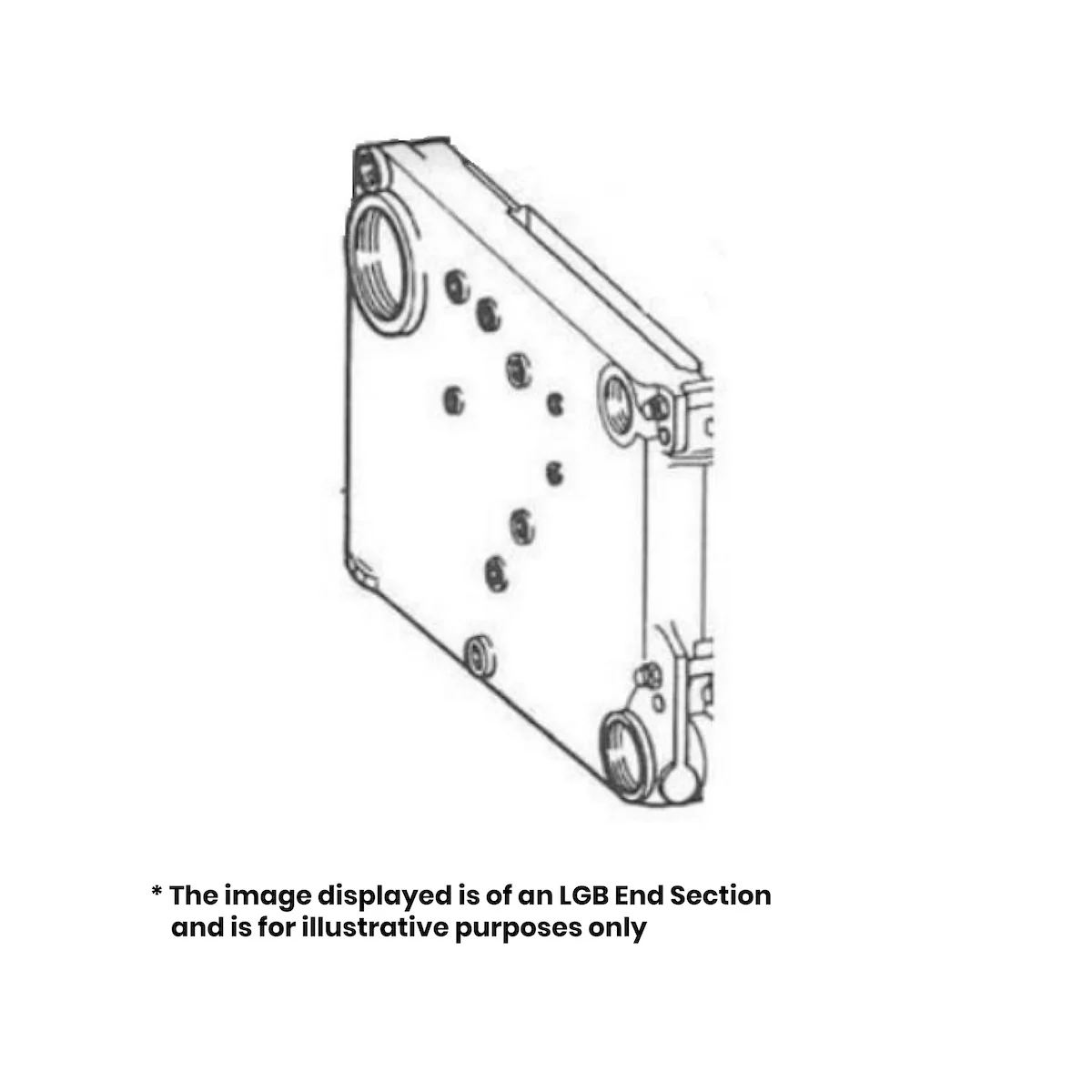 Weil McLain LGB Series - Right End Section 313-300-111