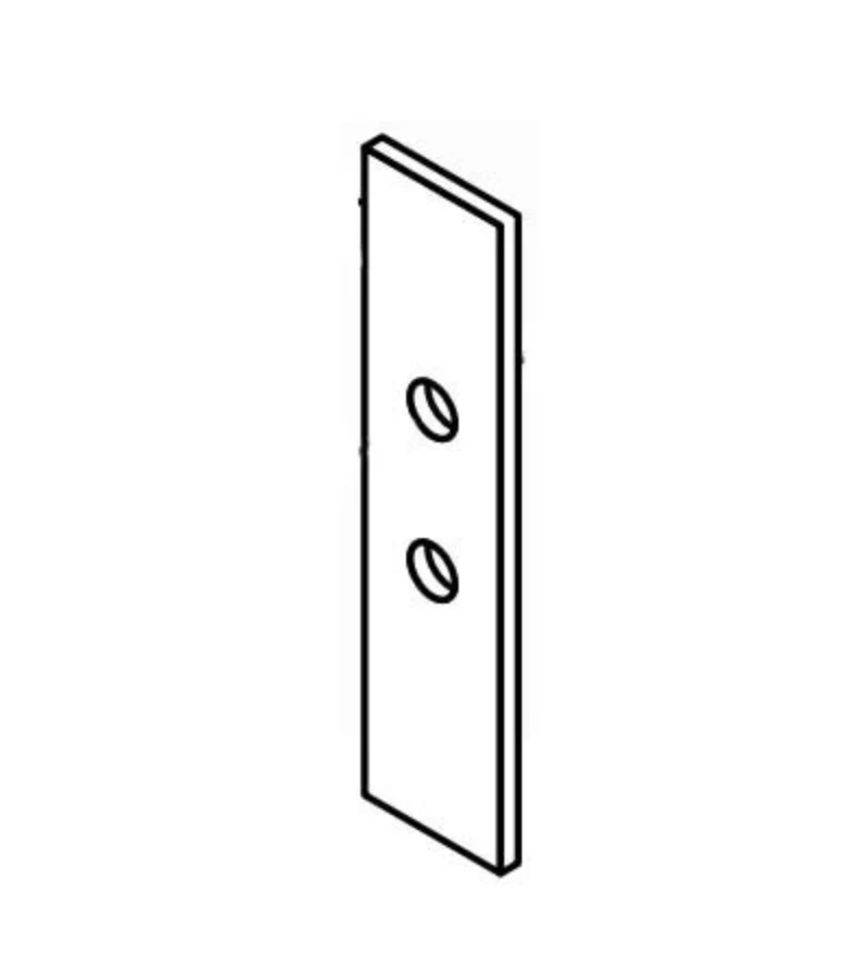 Weil McLain Side C/O Plate w/Bolts 80 450-030-928